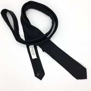 Calvin Klein Black Skinny Tie
